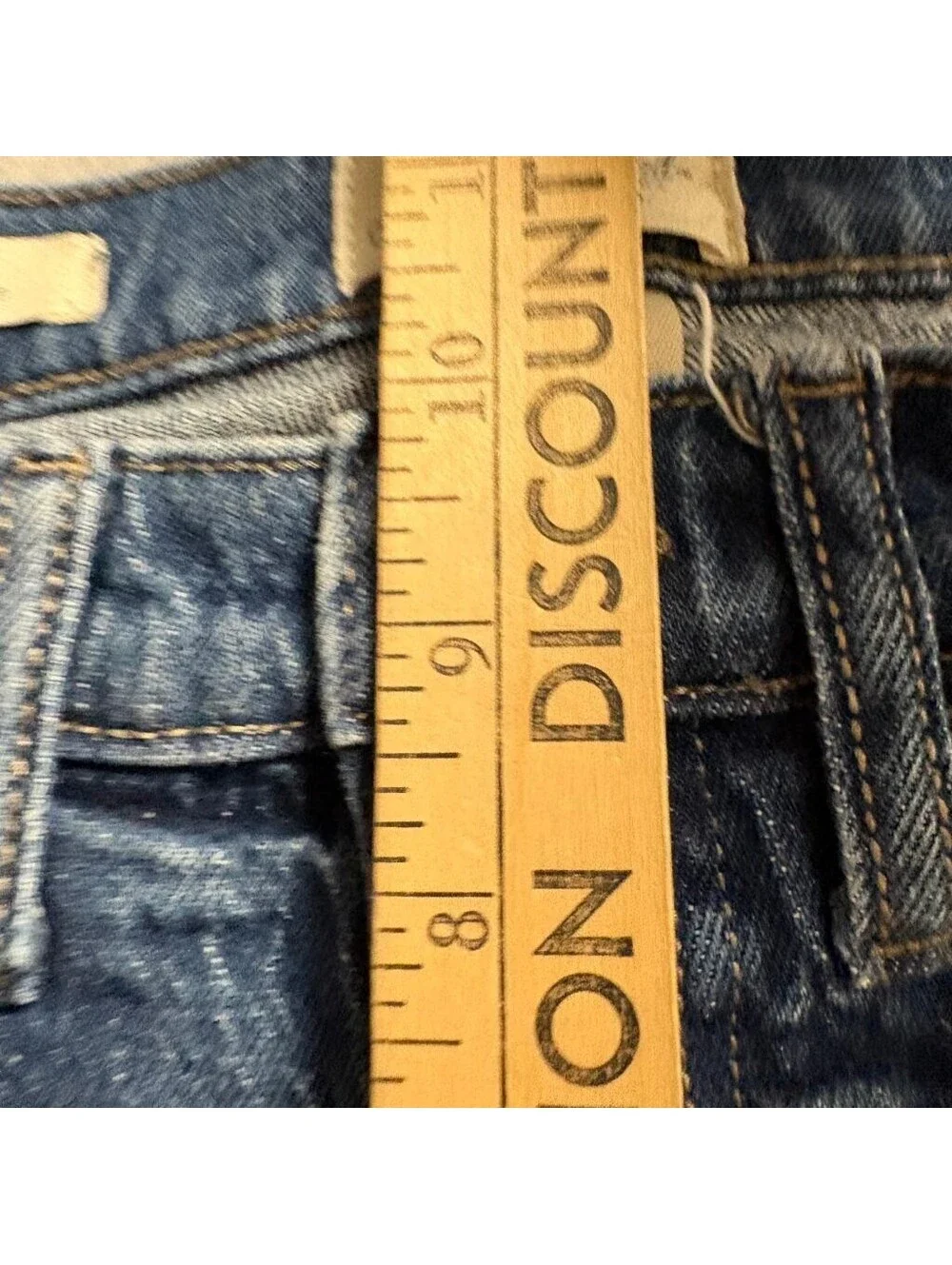 Universal Thread High Rise Flare Jeans Womens 2/26R Blue Stretch Denim